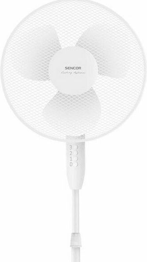 Sencor Sencor Pedestal Fan 40W 40cm Diameter with Remote Control White