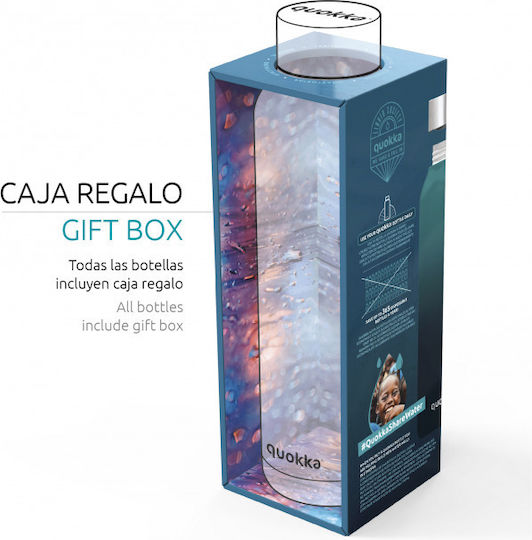 Quokka Solid Μπουκάλι Θερμός Ανοξείδωτο BPA Free 850ml Jet Black