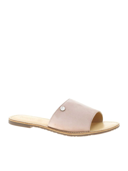 Mexx Chelsey Δερμάτινα Σανδάλια Nude