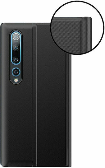 New Sleep Book Δερματίνης Μαύρο (Poco M4 Pro 5G / Redmi Note 11s 5G)