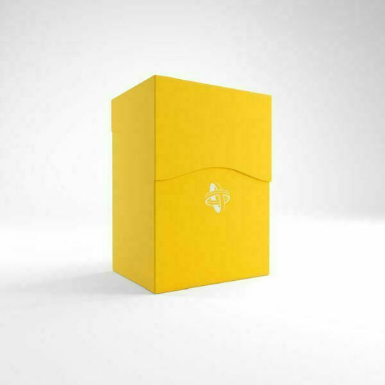 Gamegenic Deck Holder 80+ Deck Box Standard Size Yellow
