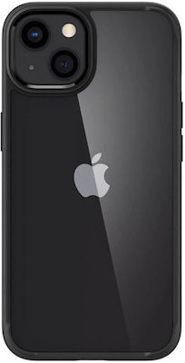 Spigen Crystal Hybrid Coperta din spate Plastic / Silicon Negru (iPhone 13) ACS03561