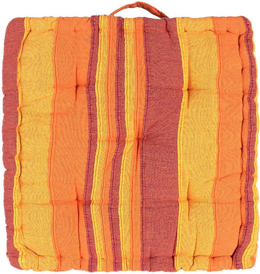 Silk Fashion Kerala Καρέκλας Κήπου Πορτοκαλί 45x45εκ.