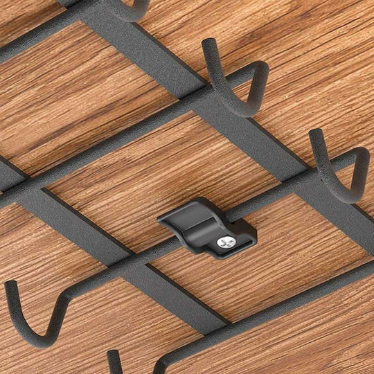 Metaltex Θήκη Οργάνωσης Μεταλλική με Διαστάσεις 7cmx7cmx7cm Lava Touch