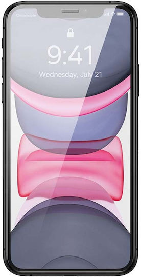 Baseus Glass Film 0.3мм Закалено стъкло за цялото лице 2бр (iPhone 11 Pro)