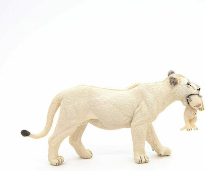 Papo Miniature Toy White Lioness With Cub (Various Designs/Assortments of Designs) 1pc