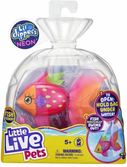 Moose Toys Little Live Pets Lil' Dippers Pippy Pearl LP102000 Little Live Pets Lil Dippers Pippy Pearl 10εκ.