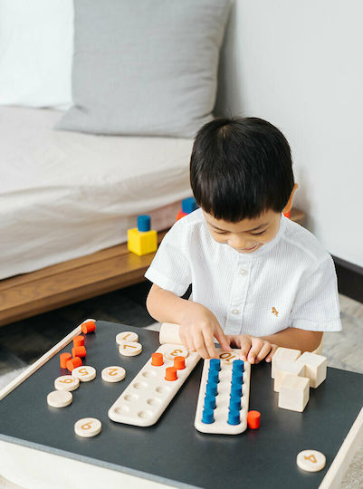 Plan Toys Πλαίσια Αριθμητικής Educational Game Knowledge made of Wood for 3+ years Years Old