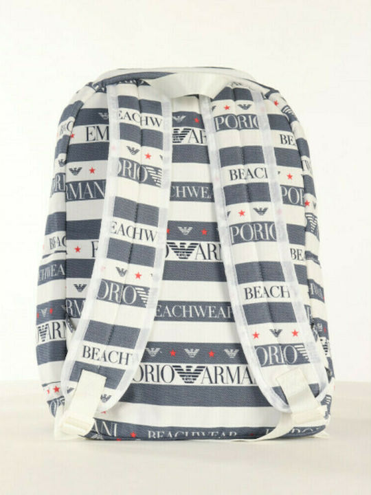 Emporio Armani Текстилна Плажна чанта Раница Многоцветен с райета