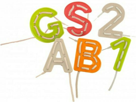 Miniland Eco Activity 123 ABC Educational Game Letters & Numbers for 3-6 Years Old
