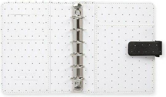Filofax Organizator Moonlight Pocket Negru Agendă De Piele