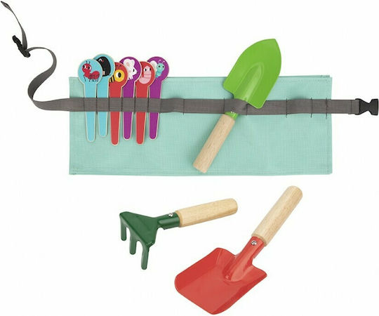 Tooky Toys Παιχνίδι Κήπου από Ξύλο για 3+ Ετών 25.2 εκ. 10τμχ