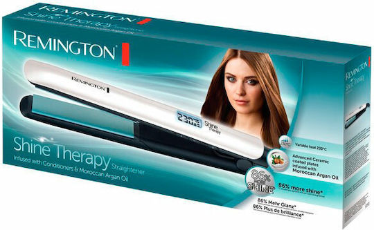 Remington Shine Therapy S8500 Hair Straightener with Ceramic Plates