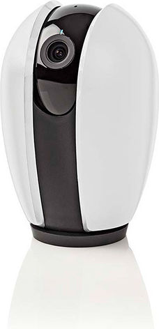 Nedis WIFICI21CGY IP Cameră de Supraveghere Wi-Fi Full HD 1080p cu Comunicare Bidirecțională și Lentilă 4mm (2 Huse înlocuibile) Gri