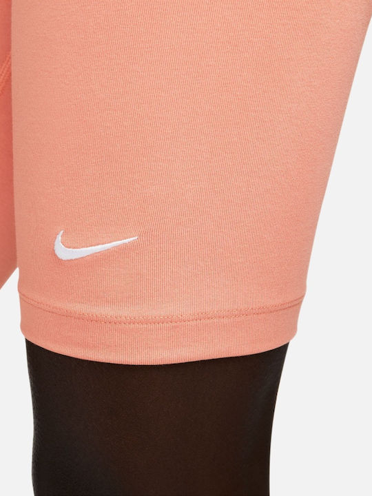 SPORTSWEAR ESSENTIAL Women's Bike Training Legging High Waisted Coral