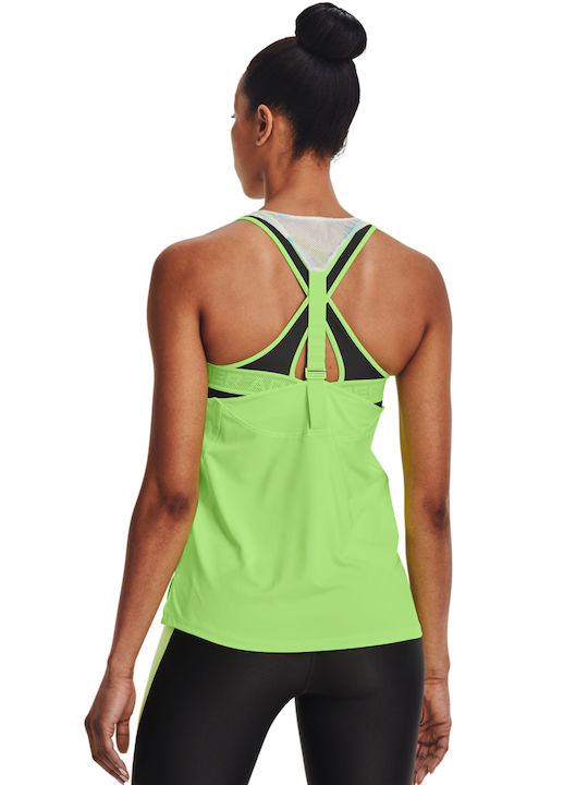 Under Armour Women's Athletic Blouse Sleeveless Green