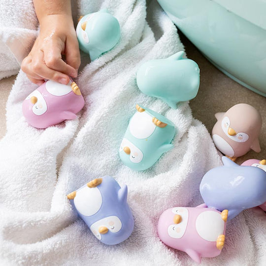 Saro Penguins Party Παιχνίδι Μπάνιου για 4+ Μηνών 4τμχ