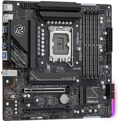 ASRock Z690M PG Riptide D5 Motherboard Micro ATX με Intel 1700 Socket
