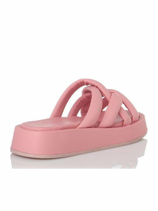 Γυναικεία Σανδάλια Flatforms Ροζ