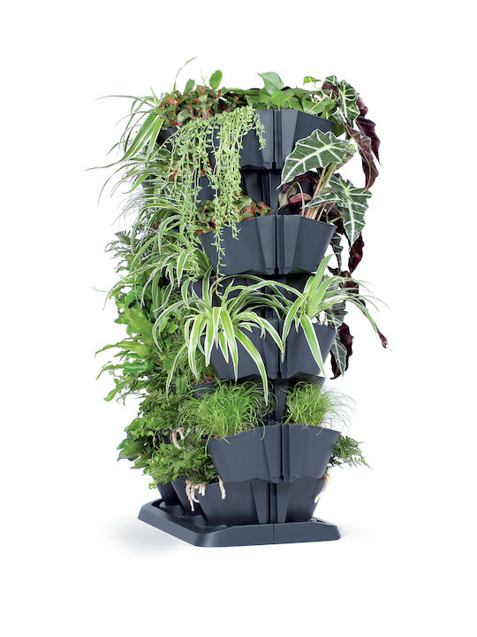 Prosperplast Ghivece de ierburi Cascade Garden Set 12 Ghivece Plastice