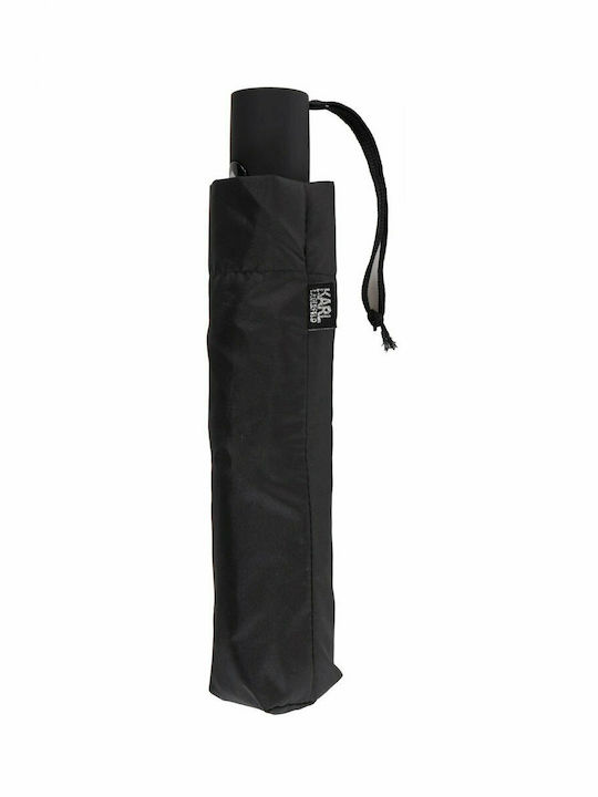 Karl Lagerfeld Automatic Umbrella Compact Black