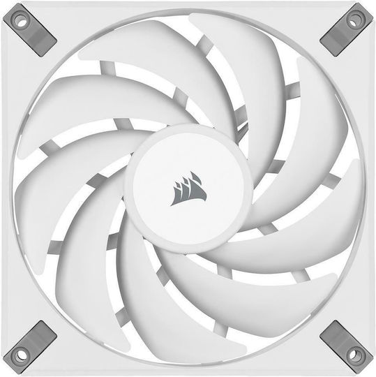 Corsair AF120 Elite High-Performance Case Fan 1850rpm 59.1cfm Without LED Lighting And 4-Pin PWM Connection White