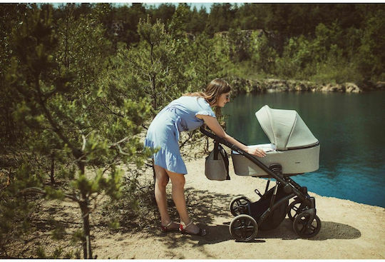 Milu Kids Atteso Adjustable 2 in 1 Baby Stroller Suitable for Newborn Gray 10.7kg