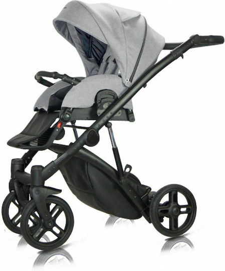 Milu Kids Atteso Adjustable 2 in 1 Baby Stroller Suitable for Newborn Gray 10.7kg