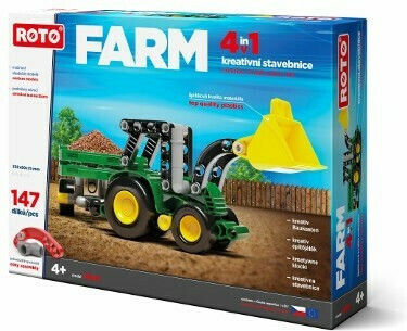 Efko Efko Building Blocks Loader 4 in 1 for 4 Plus Years 147 Pieces