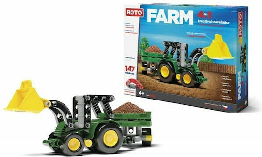 Efko Efko Building Blocks Loader 4 in 1 for 4 Plus Years 147 Pieces