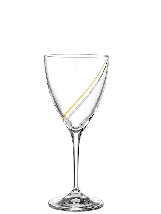 Capolavoro Wedding Carafe Set with Wine & Champagne Glasses made of Crystal 4pcs