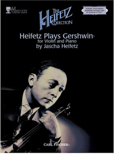 Carl Fischer Heifetz - Heifetz Plays Gershwin Sheet Music for Violin / Piano