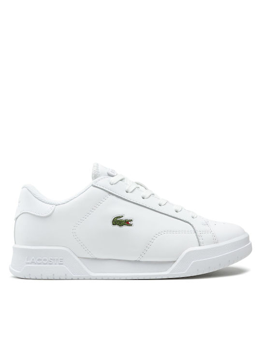 Lacoste Twin Serve 0721 Γυναικεία Sneakers Λευκά