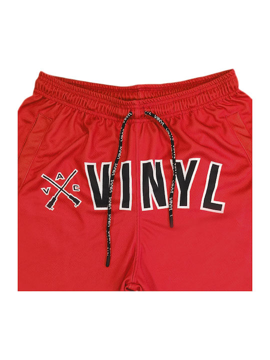 06420 Sportliche Herrenshorts Rot