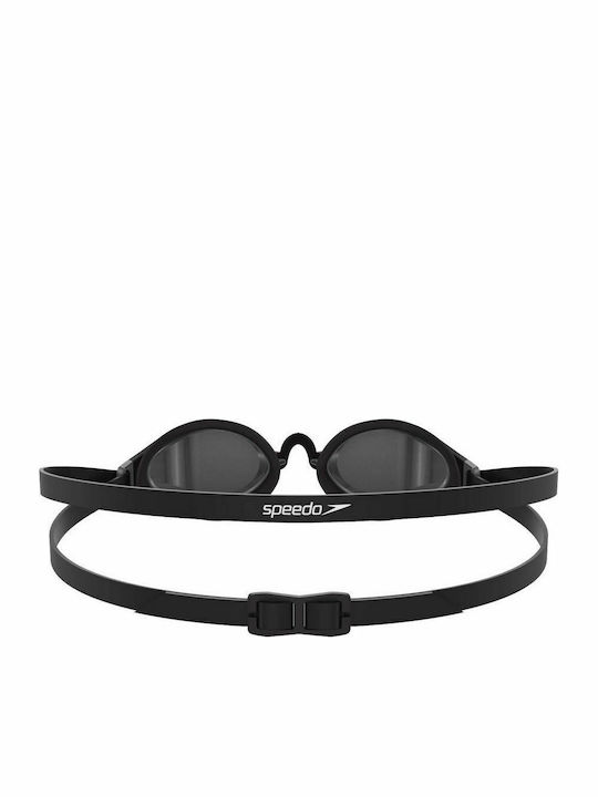 Speedo Fastskin Speedsocket 2 Γυαλιά Κολύμβησης Ενηλίκων με Αντιθαμβωτικούς Φακούς Μαύρα