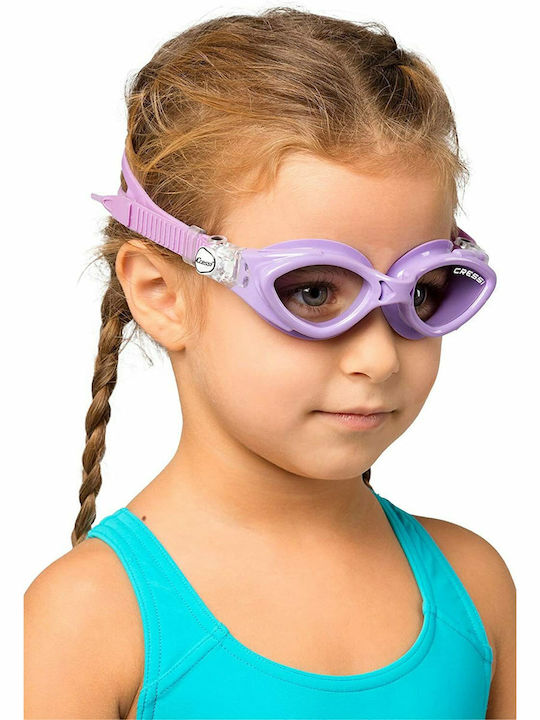 CressiSub King Crab Γυαλιά Κολύμβησης Kinder Lila