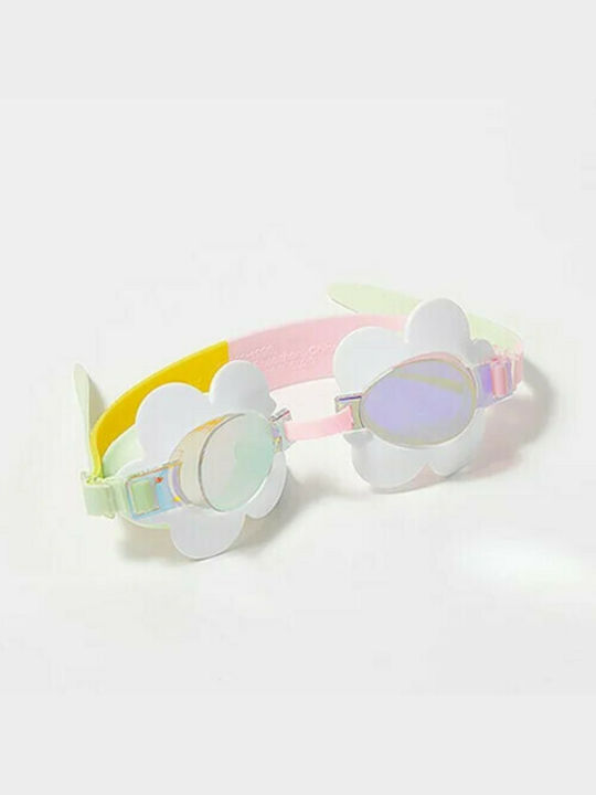 Sunnylife Flower Swimming Goggles Kids Transparent