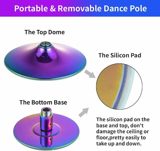 Viking Pole Dancing Pole Multicolour