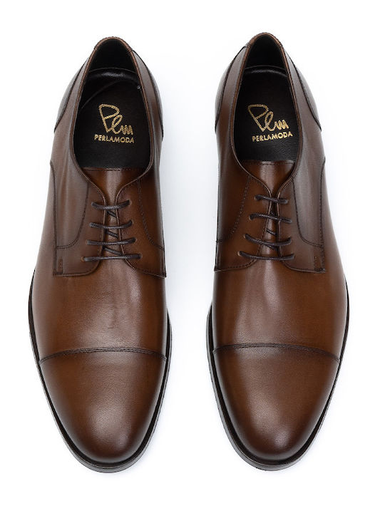 712394442 Men's Leather Dress Shoes Tabac Brown 712394442/BROWN22