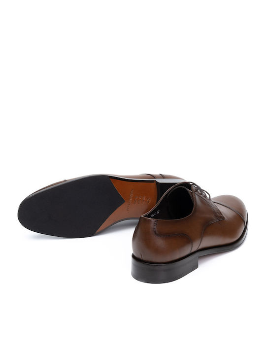 712394442 Men's Leather Dress Shoes Tabac Brown 712394442/BROWN22