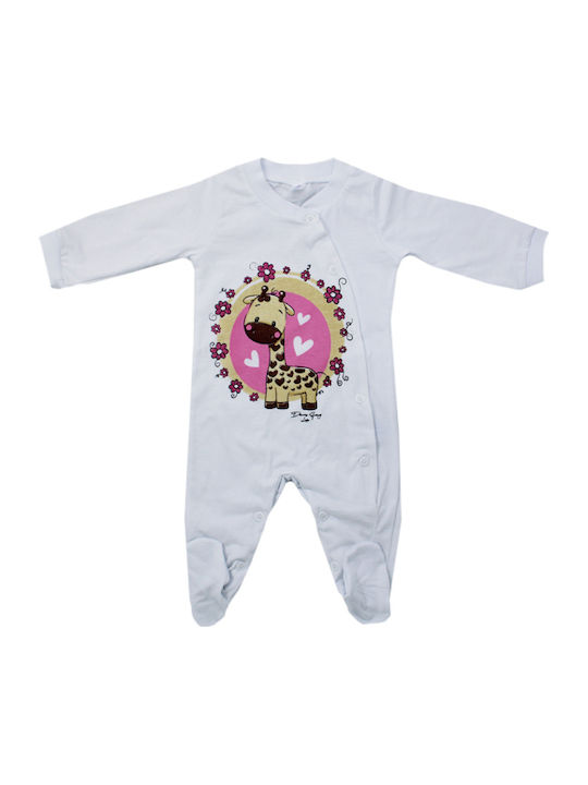 Dreams by Joyce Baby Bodysuit Set Long-Sleeved White