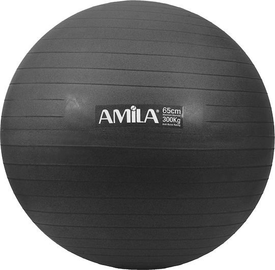 AMILA Minge Pilates 65cm , 1.4kg în culoare Negru Vrac