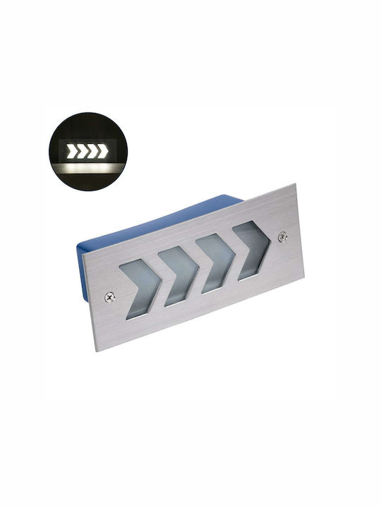 GloboStar Στεγανή Πλαφονιέρα LED 6W 4500K GloboStar Στεγανή Πλαφονιέρα LED 6W 4500K