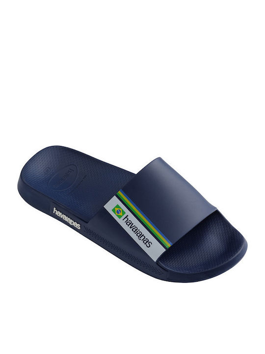 Brasil Men's Slides Blue