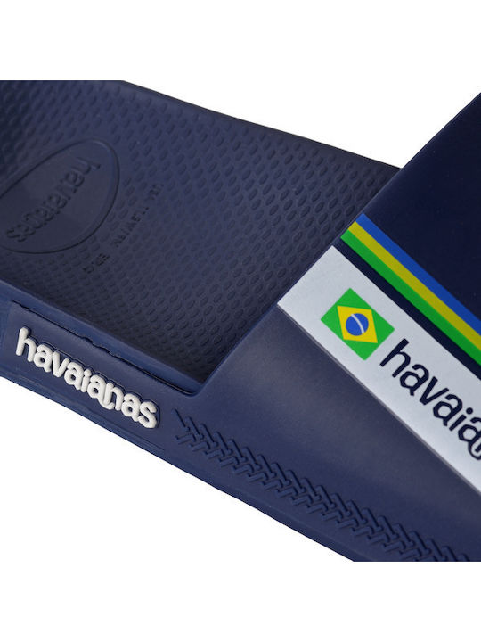 Brasil Men's Slides Blue