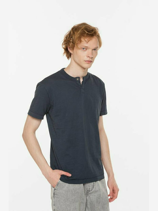 Tom Tailor Herren T-Shirt Kurzarm Marineblau