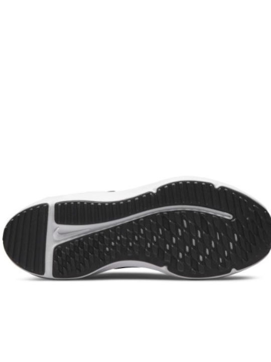 Downshifter Downshifter 12 Kids Sports Shoes Running with Hoop & Loop Closure Black / Dark Smoke Grey / White