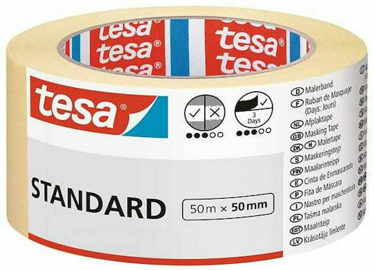 Tesa Paper Tape 50mm x 50m Standard