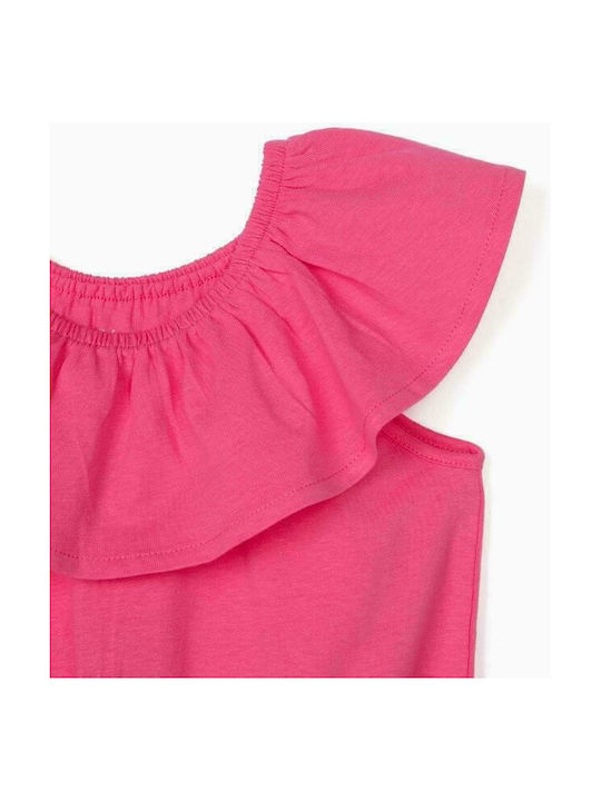 Zippy Kids One-piece Fabric Shorts/Bermuda Pink