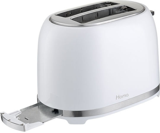 Homa Φρυγανιέρα 2 Θέσεων 850W Λευκή